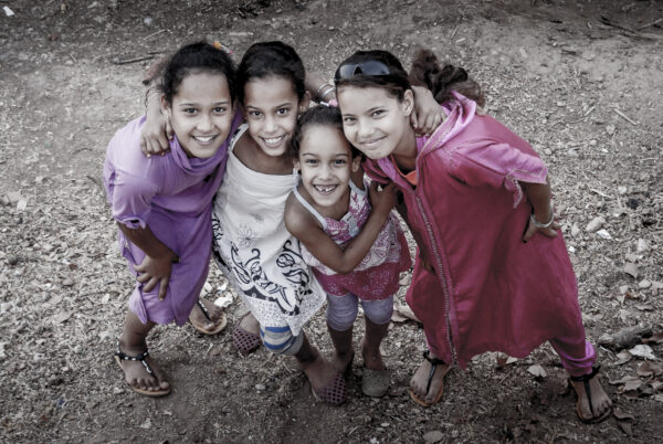 Sourires enfants Fes Maroc